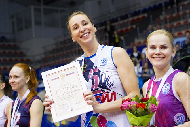 Любовь Соколова после победы в Кубке России 2014 года Любовь Соколова после победы в Кубке России 2014 года