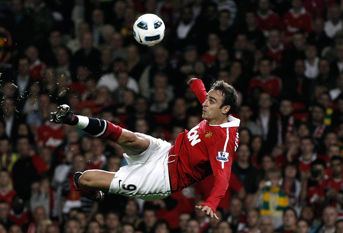 Berbatov in action! Berbatov in action!
