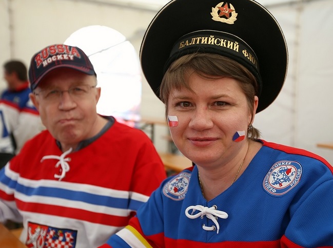 Болельщики сборной России Болельщики сборной России