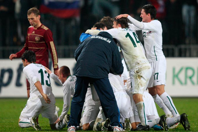 18 ноября 2009. Словения — Россия 18 ноября 2009. Словения — Россия