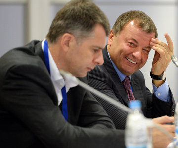 Михаил Прохоров и Сергей Кущенко Михаил Прохоров и Сергей Кущенко