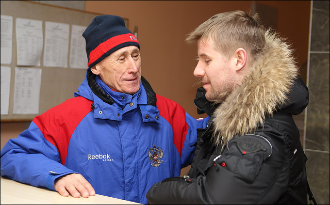 Александр Рязанцев в Новогорске Александр Рязанцев в Новогорске