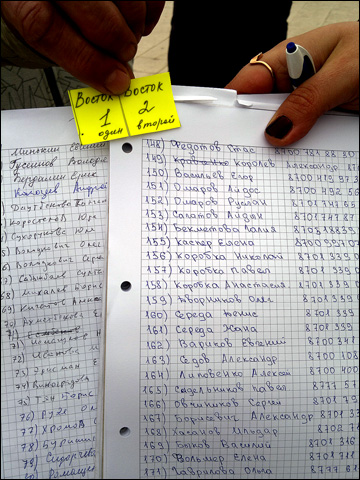 Списки на билеты Списки на билеты
