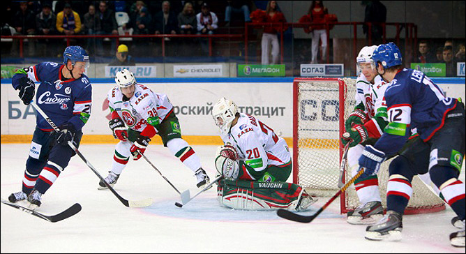 26 сентября 2011 года. Новосибирск. Регулярный чемпионат КХЛ. "Сибирь" — "Ак Барс"- 3:4 26 сентября 2011 года. Новосибирск. Регулярный чемпионат КХЛ. "Сибирь" — "Ак Барс"- 3:4