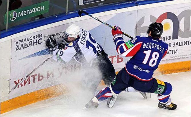 3 февраля 2011 года. Регулярный чемпионат КХЛ. Магнитогорск. "Металлург" Мг — "Динамо" М — 0:1. 3 февраля 2011 года. Регулярный чемпионат КХЛ. Магнитогорск. "Металлург" Мг — "Динамо" М — 0:1.