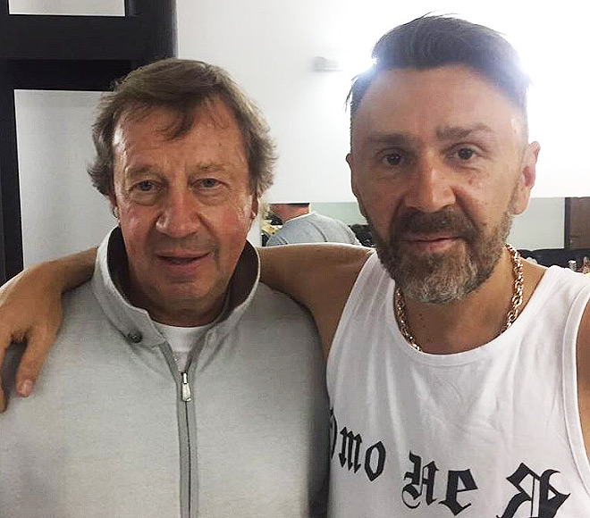 Юрий Сёмин и Сергей Шнуров Юрий Сёмин и Сергей Шнуров