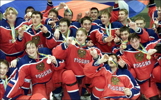 Сборная России в Пардубице. Сборная России в Пардубице.