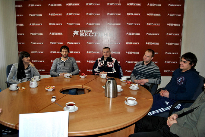 Посиделки в "Орском вестнике" Посиделки в "Орском вестнике"