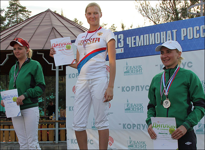 Марина Беликова на верхней ступени пьедестала в Липецке Марина Беликова на верхней ступени пьедестала в Липецке