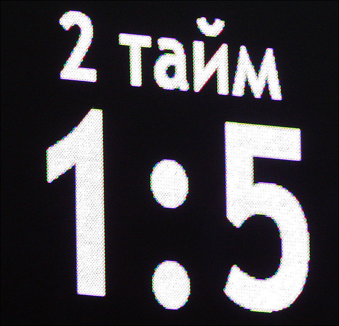 Цифры матча в Химках Цифры матча в Химках