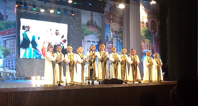 Выступление кураистов Выступление кураистов