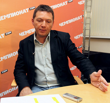 Георгий Черданцев в гостях у "Чемпионат.com" Георгий Черданцев в гостях у "Чемпионат.com"