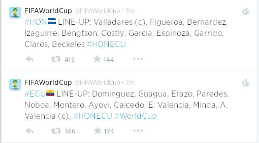 Источник — @FIFAWorldCup Источник — @FIFAWorldCup