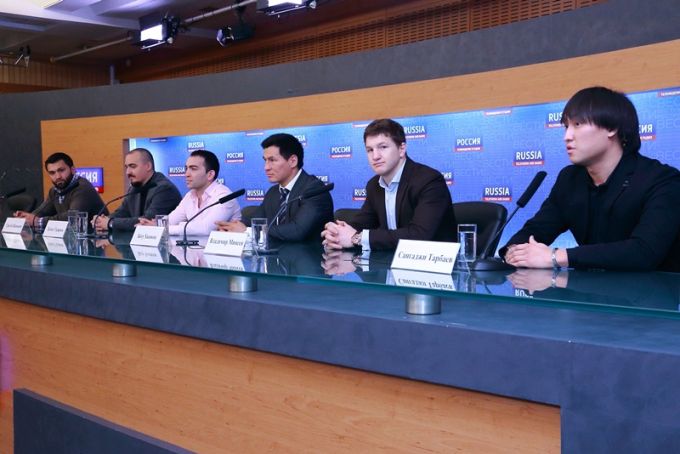 Пресс-конференция к турниру "Битва под Москвой 9" Пресс-конференция к турниру "Битва под Москвой 9"