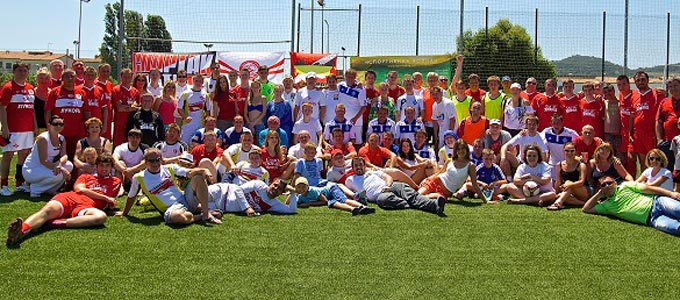 Ветераны "Спартака" и киевского "Динамо" Ветераны "Спартака" и киевского "Динамо"