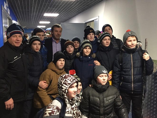 Олег Знарок на Матче звёзд Олег Знарок на Матче звёзд