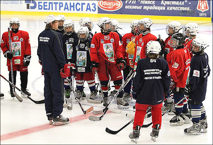 Training camp featuring Mikhail Grabovski Training camp featuring Mikhail Grabovski