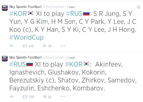 Источник — @SkyFootball Источник — @SkyFootball