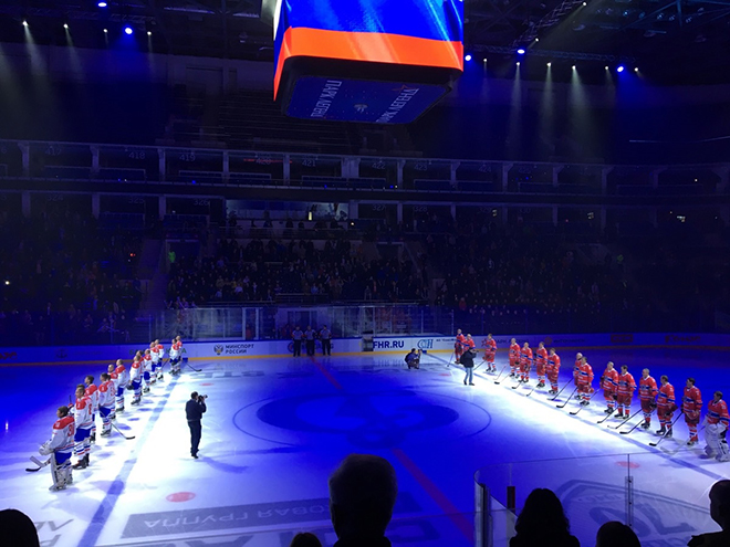 Матч открытия нового сезона Ночной хоккейной лиги Матч открытия нового сезона Ночной хоккейной лиги