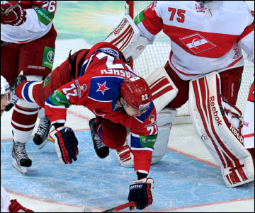 5 сентября 2012 года. Москва. Регулярный чемпионат КХЛ. ЦСКА — "Спартак" — 0:1 5 сентября 2012 года. Москва. Регулярный чемпионат КХЛ. ЦСКА — "Спартак" — 0:1