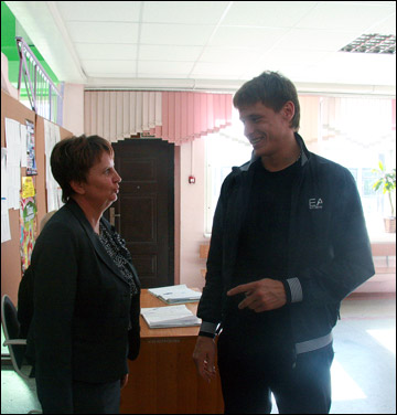 В родной школе В родной школе
