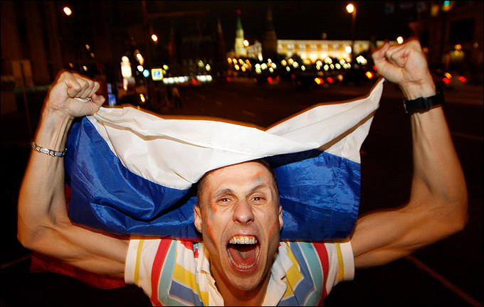Москва празднует победу! Москва празднует победу!