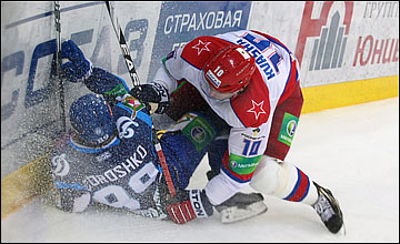 15 сентября 2012 года. Минск. Регулярный чемпионат КХЛ. "Динамо" Мн — ЦСКА — 3:1 15 сентября 2012 года. Минск. Регулярный чемпионат КХЛ. "Динамо" Мн — ЦСКА — 3:1