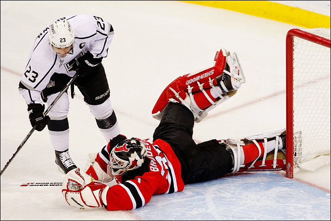 Martin Brodeur in Action Martin Brodeur in Action