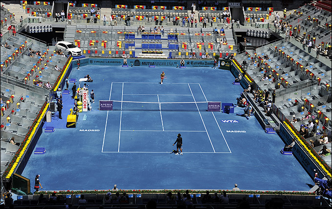 Использование синего грунта в сезоне-2013 запрещено ATP Использование синего грунта в сезоне-2013 запрещено ATP