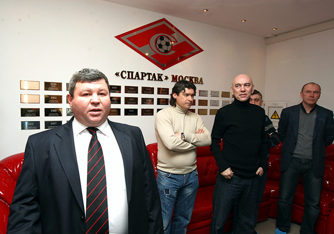Презентация обновлённой базы "Спартака" в Тарасовке Презентация обновлённой базы "Спартака" в Тарасовке