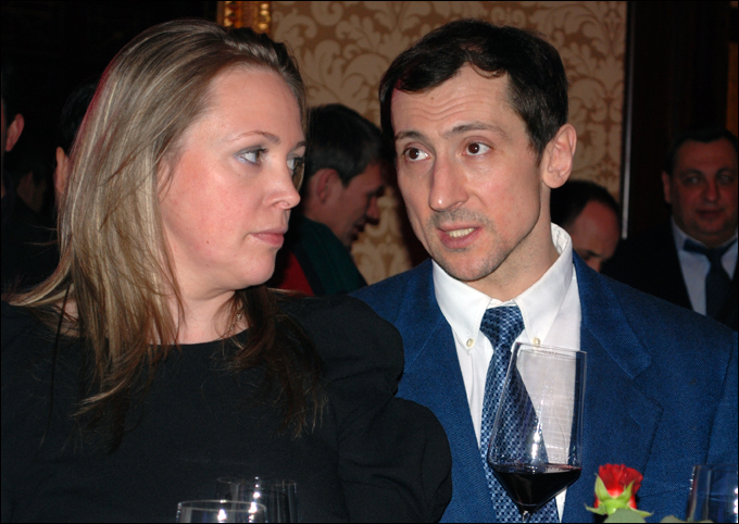 2 марта 2012 года. Киев. Валентин Олецкий со спутницей. 2 марта 2012 года. Киев. Валентин Олецкий со спутницей.