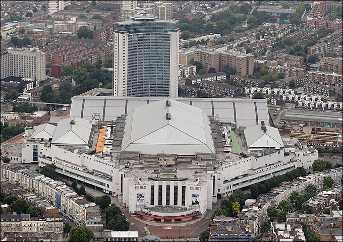 Earls Court с высоты птичьего полёта Earls Court с высоты птичьего полёта