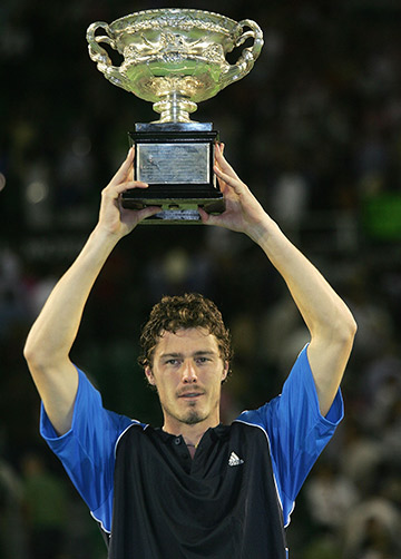 Марат Сафин на Australian Open-2005 Марат Сафин на Australian Open-2005