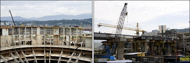 Сочи-2014. Строительство. Сочи-2014. Строительство.