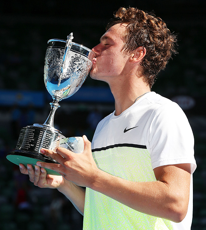 Сафиуллин победил на юниорском Australian Open Сафиуллин победил на юниорском Australian Open