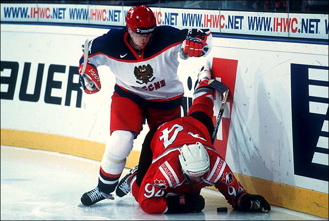 Дмитрий Красоткин на чемпионате мира 2001 года. Дмитрий Красоткин на чемпионате мира 2001 года.