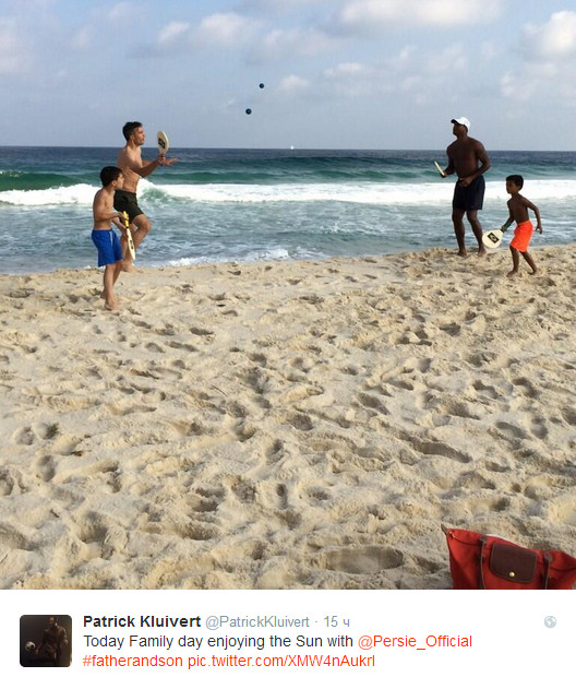 Источник — @PatrickKluivert Источник — @PatrickKluivert