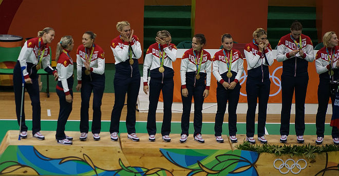Женская сборная России по гандболу - олимпийский чемпион Рио Женская сборная России по гандболу - олимпийский чемпион Рио