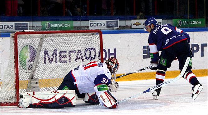 27 ноября 2011 года. Новосибирск. Регулярный чемпионат КХЛ. "Сибирь" — СКА – 4:3 27 ноября 2011 года. Новосибирск. Регулярный чемпионат КХЛ. "Сибирь" — СКА – 4:3