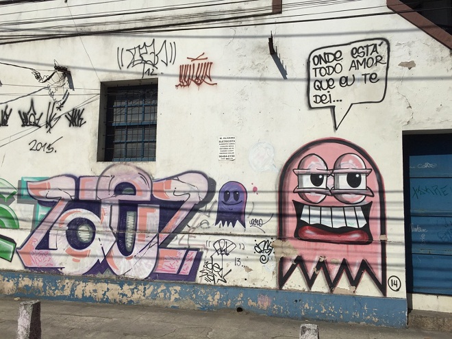 Граффити в Рио Граффити в Рио