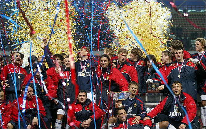 ЦСКА — обладатель Суперкубка-2004 ЦСКА — обладатель Суперкубка-2004