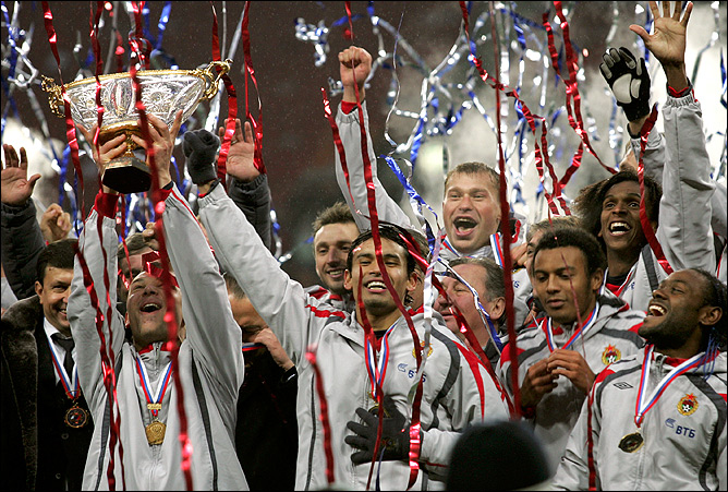 ЦСКА — обладатель Суперкубка-2007 ЦСКА — обладатель Суперкубка-2007