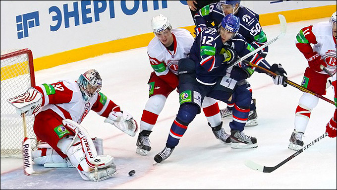 20 сентября 2012 года. Новосибирск. Регулярный чемпионат КХЛ. "Сибирь" — "Витязь" — 3:2 (ПБ) 20 сентября 2012 года. Новосибирск. Регулярный чемпионат КХЛ. "Сибирь" — "Витязь" — 3:2 (ПБ)