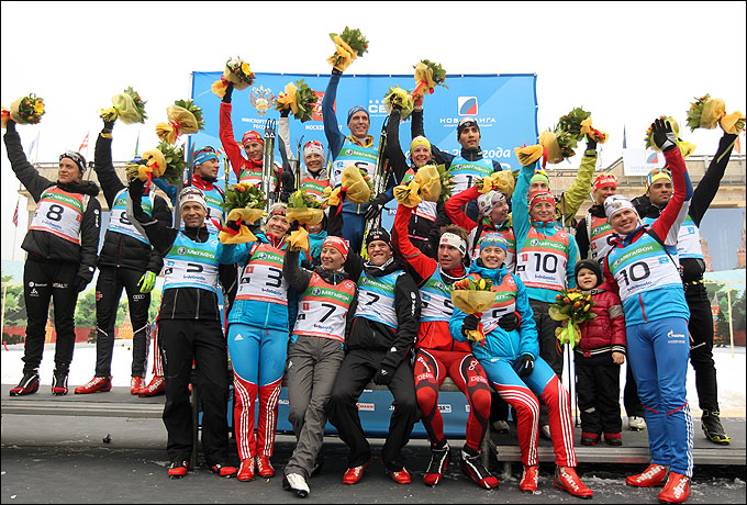 Участники Гонки чемпионов-2012 в полном составе Участники Гонки чемпионов-2012 в полном составе