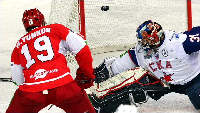 19 февраля 2012 года. Сокольники. Регулярный чемпионат КХЛ. "Спартак" — СКА — 4:2 19 февраля 2012 года. Сокольники. Регулярный чемпионат КХЛ. "Спартак" — СКА — 4:2