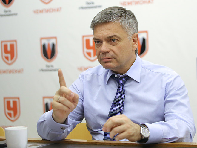Сергей Шишкарёв в гостях у «Чемпионата» Сергей Шишкарёв в гостях у «Чемпионата»