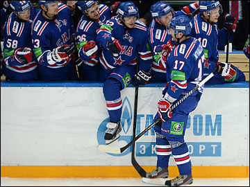 20 сентября 2013 года. Санкт-Петербург. Регулярный чемпионат КХЛ. СКА — "Спартак" — 4:1. Илья Ковальчук отметился дублем 20 сентября 2013 года. Санкт-Петербург. Регулярный чемпионат КХЛ. СКА — "Спартак" — 4:1. Илья Ковальчук отметился дублем