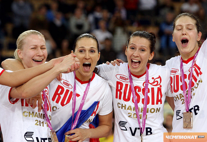 Женская сборная России – чемпион Европы по баскетболу 2011 года Женская сборная России – чемпион Европы по баскетболу 2011 года