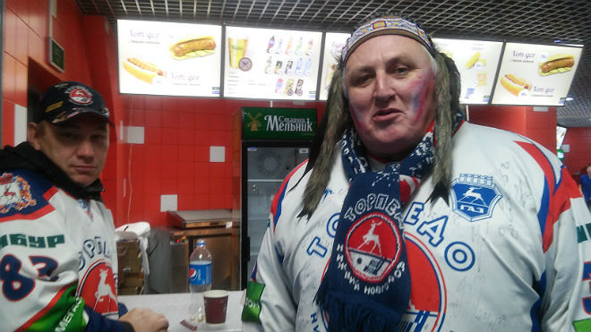 Болельщики из Нижнего Новгорода Болельщики из Нижнего Новгорода