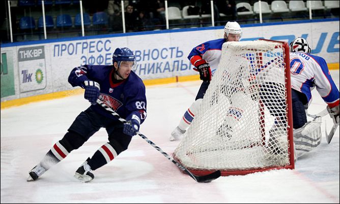 7 марта 2011 года. Тюмень. Плей-офф ВХЛ. 1/8 финала. "Рубин" — "Спутник" — 4:3. 7 марта 2011 года. Тюмень. Плей-офф ВХЛ. 1/8 финала. "Рубин" — "Спутник" — 4:3.